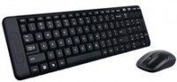 Kit Teclado Multimídia e Mouse Óptico Logitech Wireless MK220 - 920-004431
